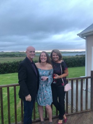 Tom, Caitlin and Pam in Ireland